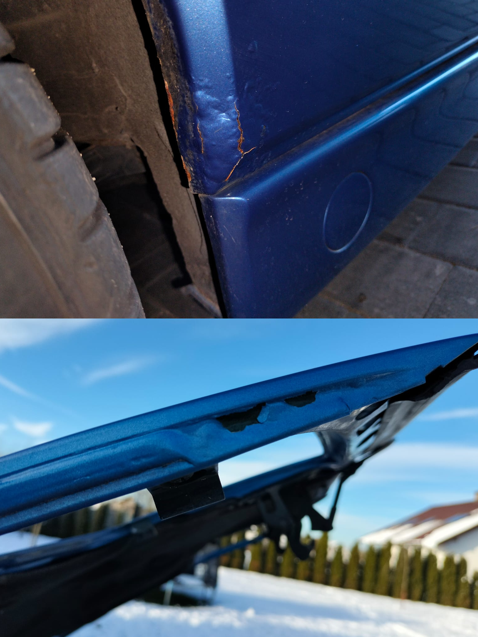 Wykrywanie widocznych usterek auta